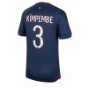 Paris Saint-Germain Presnel Kimpembe #3 Hemmatröja 2023-24 Korta ärmar